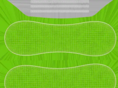 Tennis Ball 3D model 9
