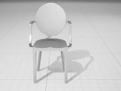 Kong Side Chair UE4 3D model