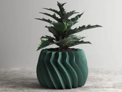 vase 3d print 523  3D print model