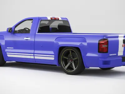 2018 GMC Sierra 1500 Custom 3D model