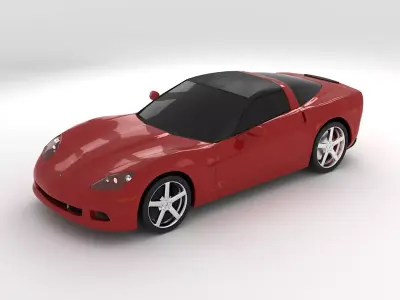 Chevrolet Corvette C6 3D model