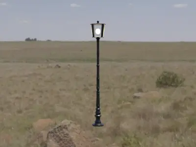 A street Lamp Free 3D model