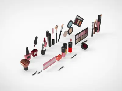 Luxury Cosmetic Skin Care 3d 3D model