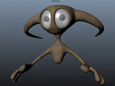 Tree Alien Free 3D model