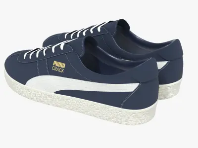 Puma Crack Shoes PBR Low-poly 3D model