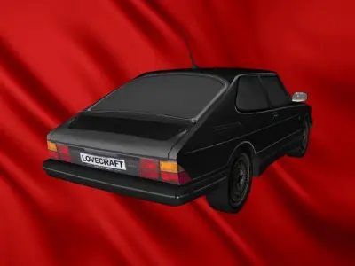 SAAB 900 Low-poly 3D model