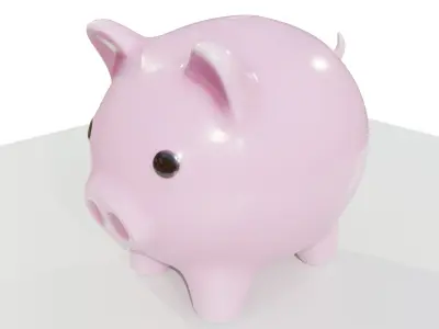 Piggy Bank 3D model