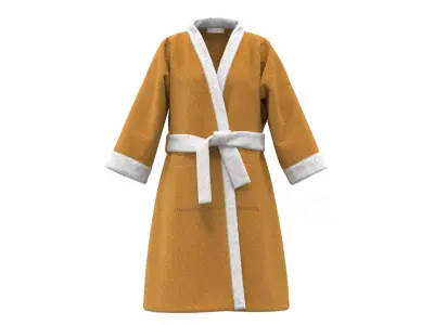 Bathrobe 3D model