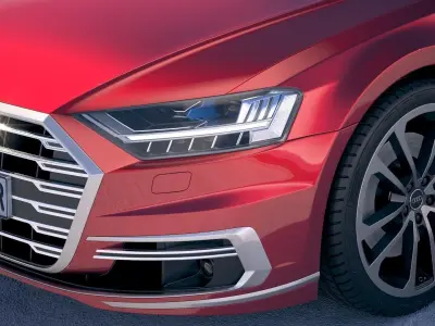Audi A8 2018  3D model