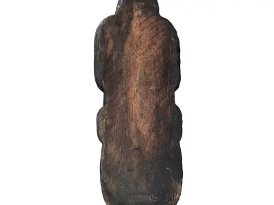 Mask Wall Decoration 02 3D model