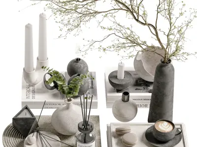 Decorative Set 09 3D model