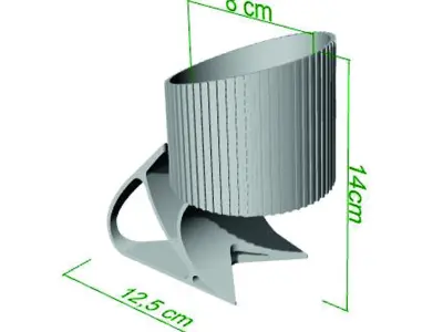 CREATIVE VASE WITH INNOVATIVE DESIGN 3D print model