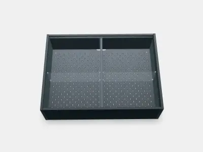 UPPSPEL Glass-door cabinet 3D model