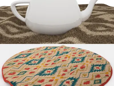 Rugs No 653 Low-poly 3D model