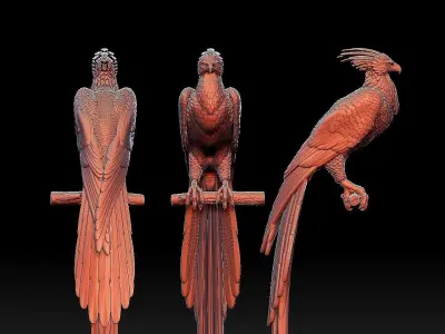 phoenix 3D print model