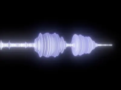 Stylized Waveform - Fresh 3D model