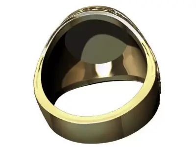 LION RING 3D print model