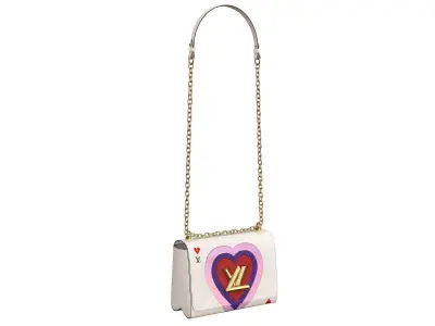 Louis Vuitton Bag Twist Epi Love Heart Leather 3D model