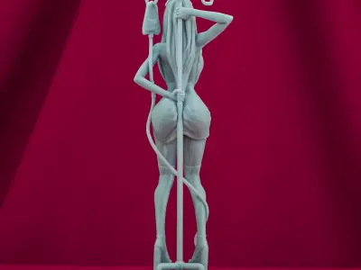 Sweet nurse - f Free 3D print model