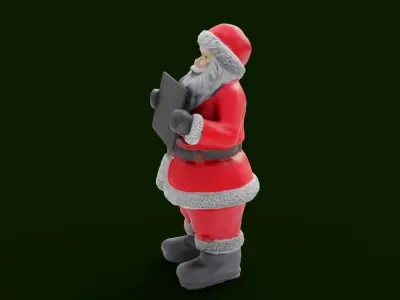 Santa 3D model