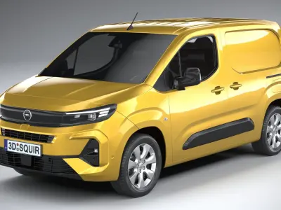 Opel Combo 2024 3D model