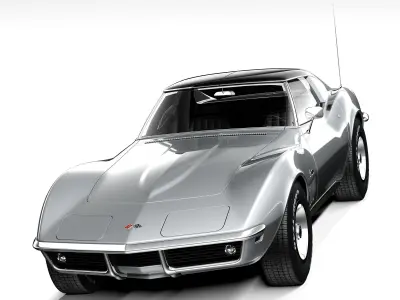 Chevrolet Corvette C3 1969 3D model