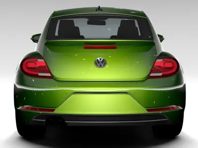 VW Beetle 2017 3D model