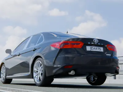 Toyota Camry Urban Driving 3D model