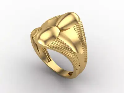 Women Plain Ring STL Models Womens Ring 3dmodels 3D print model 3D print model 60
