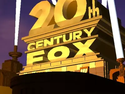 lddodldldProject01 century fox logo Free 3D model