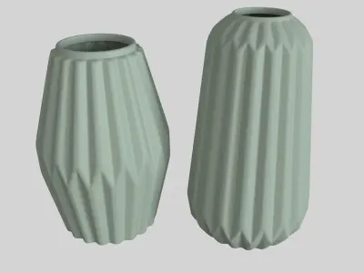 bloomingville vases 3D model