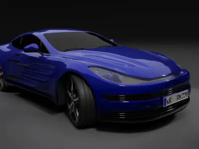 Concept car LSD 3D model