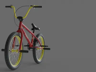 BMX Bike 3D model
