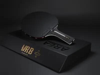 Ping Pong Rackets Low-Poly model Low-poly 3D model