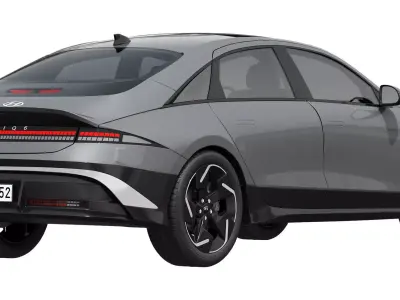 Hyundai IONIQ 6 2025 3D model