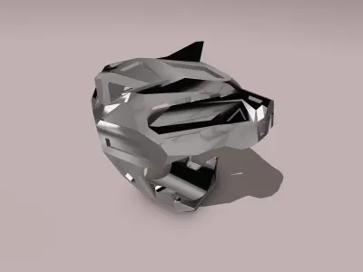 Black tiger 3D model