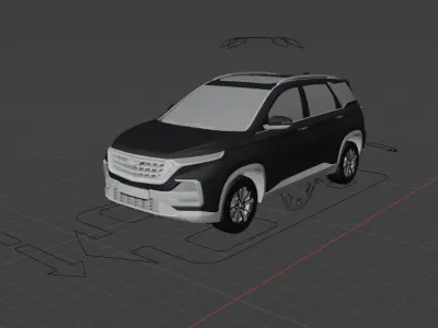 Chevrolet Captiva 3D 3D model