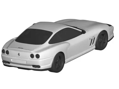 Ferrari 550  3D model