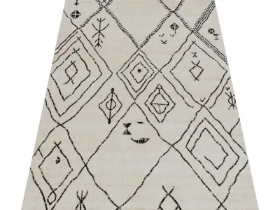 Rug Set 1366 3D model