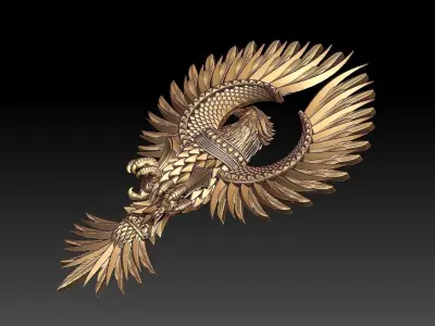 phoenix golden eagle 3D print model