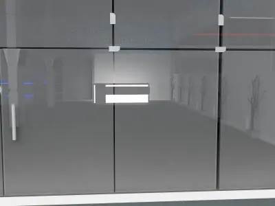 Car Servises Station a551 3D model