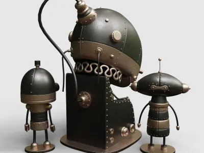 Machinarium Collection Vol 6 3D model