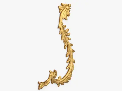 Classic decor ornament 283 3D model