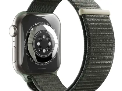 Apple Watch Series 9 Cypress Sport Loop 3D model
