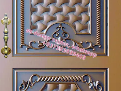 cnc doors design 3D model purchase