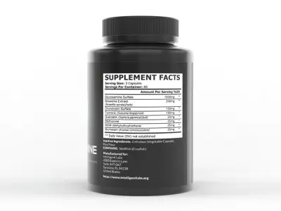 Protein Powder 3D model