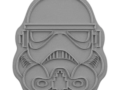 Star Wars Neon Sign 3D model