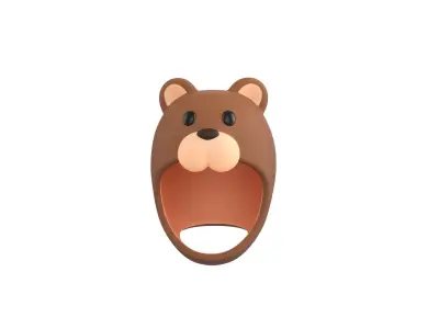 Prop036 Bear Hat 3D model