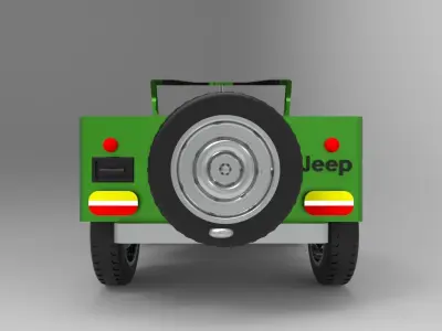 car jeep  3D model