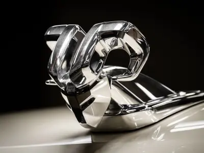 Ram Traveller Hood Ornament 3D Model Free 3D model